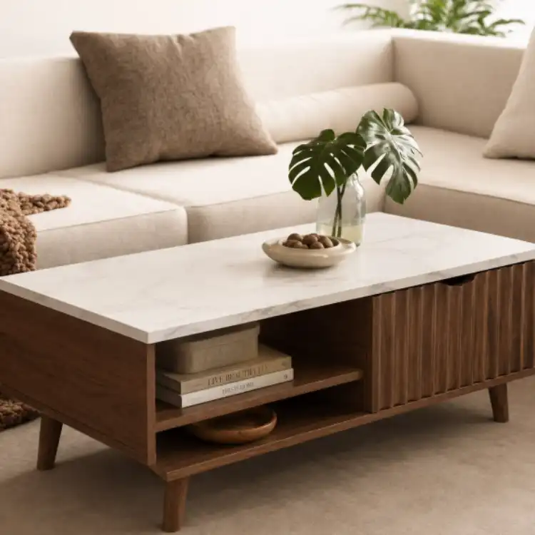 mesa de centro de madera en Guatemala
